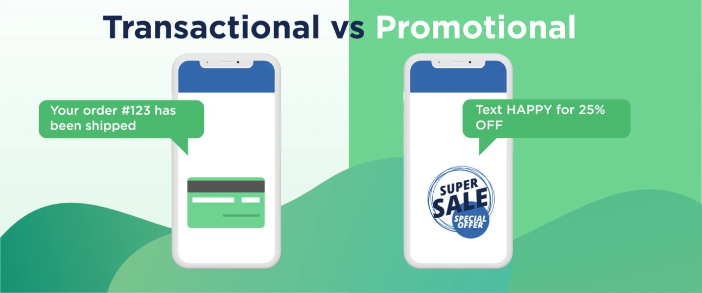 Promotional or Transactional SMS – What’s Better For Brands?