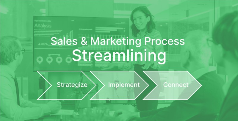 Sales & Marketing Streamlining process visualization